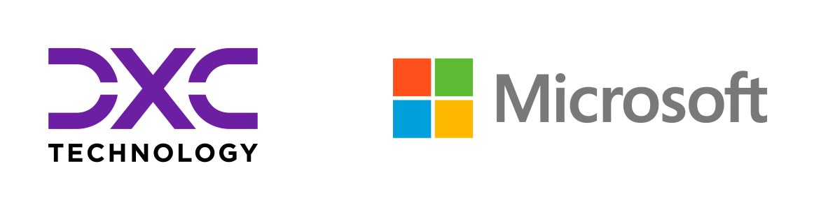 Microsoft DXC Logo